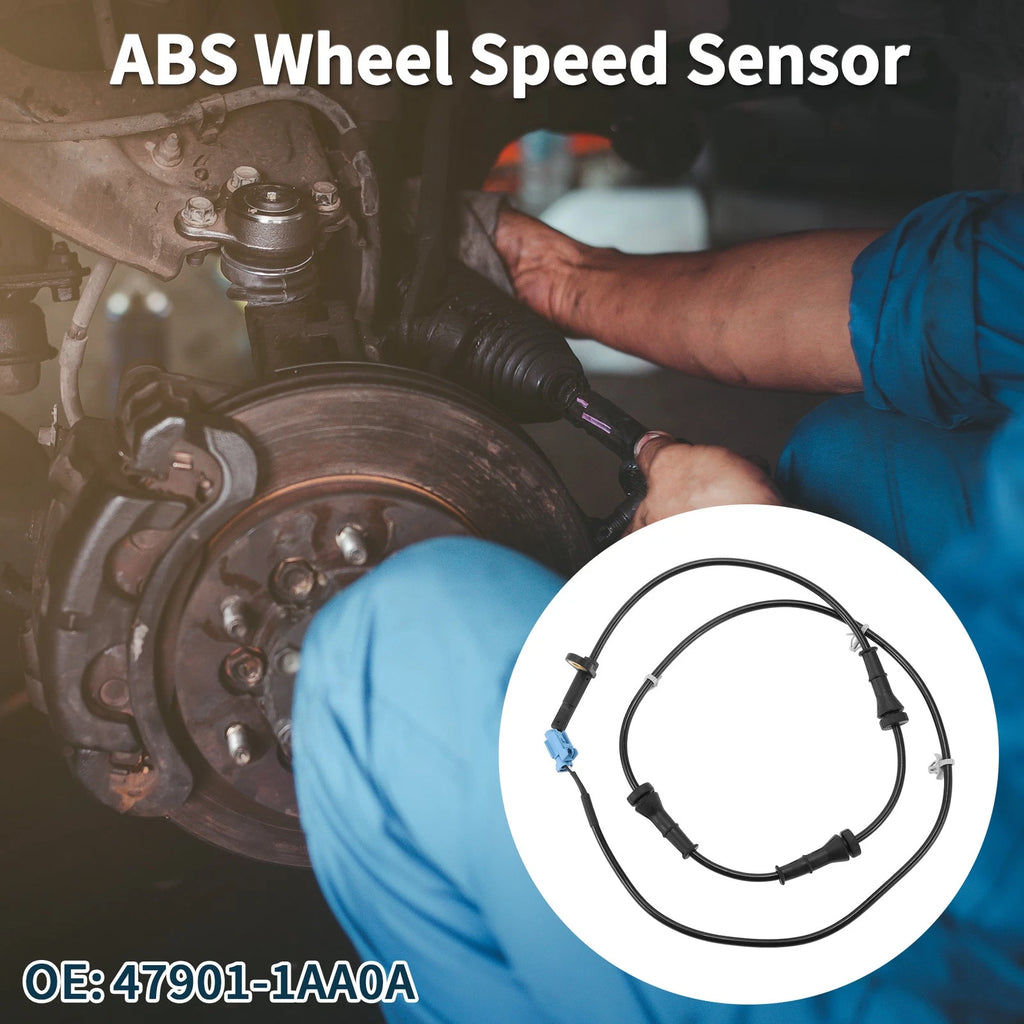 ABS Wheel Speed Sensor No. 47901-1AA0A for Nissan Murano (2003–2007) Rear Left