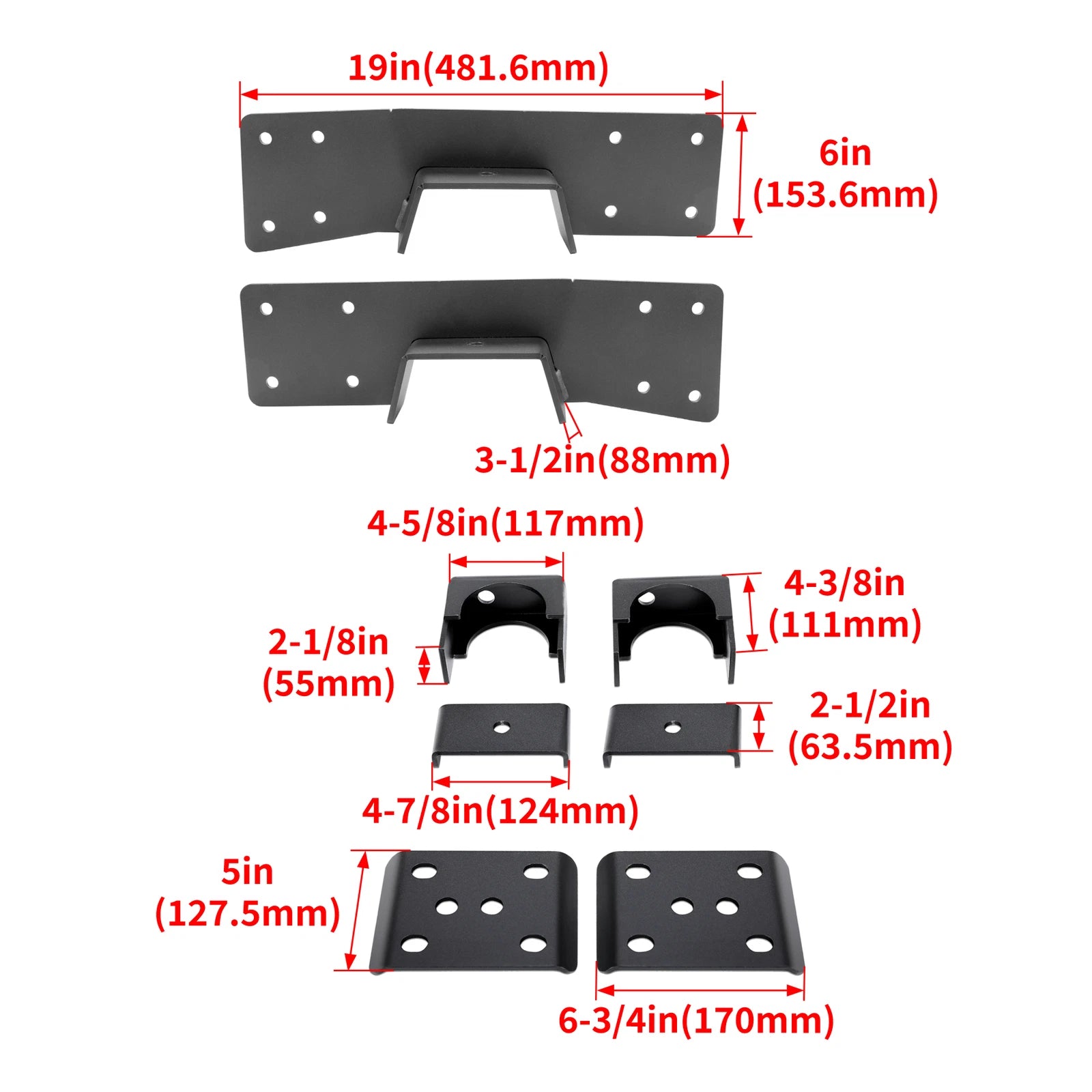 6" Rear Axle Lowering C Notch & Flip Kit for Chevy Silverado Sierra (1999–2006)