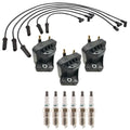 Set of 3 Ignition Coils & 6 Iridium Spark Plugs for Regal