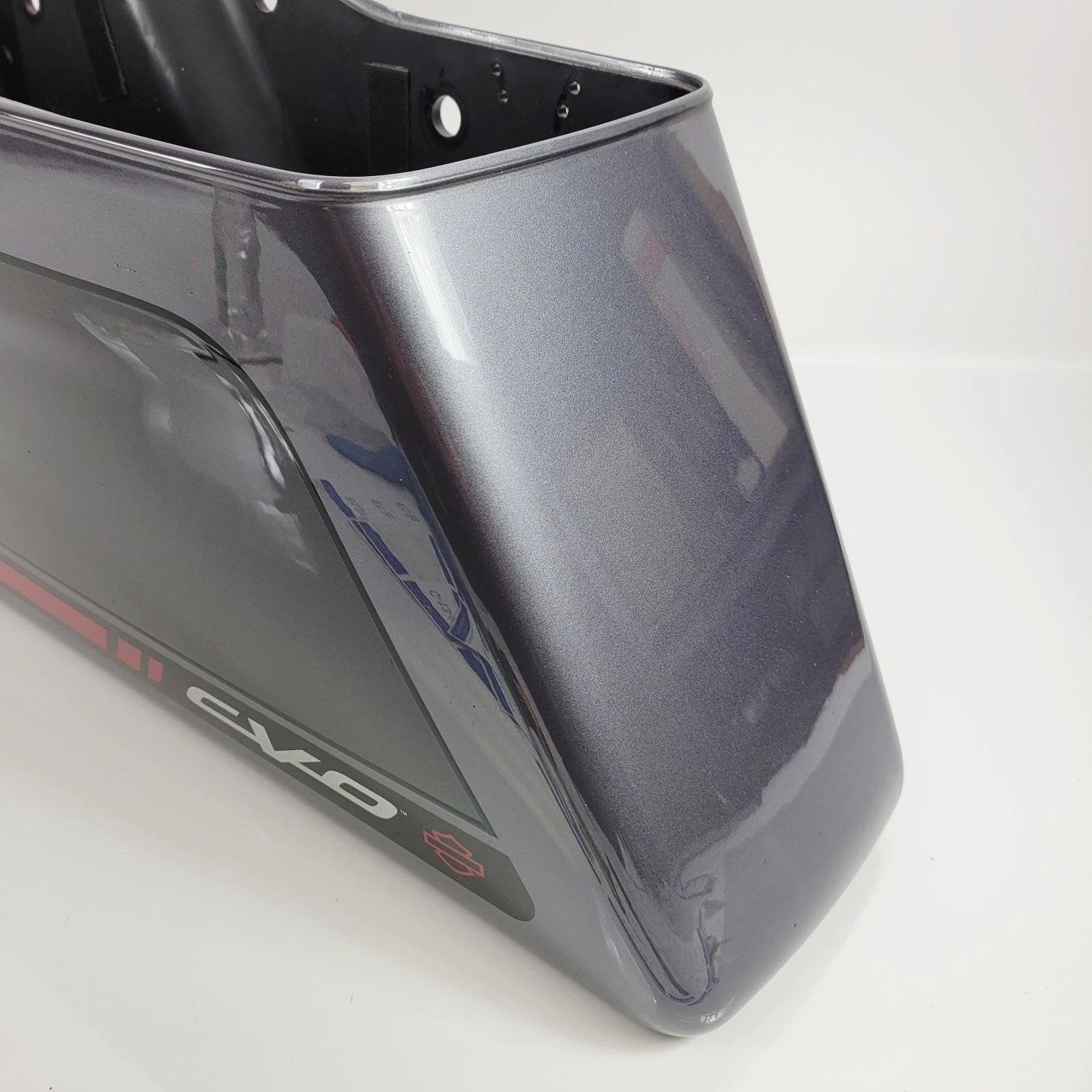 OEM Left Saddlebag Bottom for Harley FLHTSKE CVO (2020) - Smoky Gray