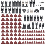 116-Piece Oscillating Saw Blades Kit for Multitools