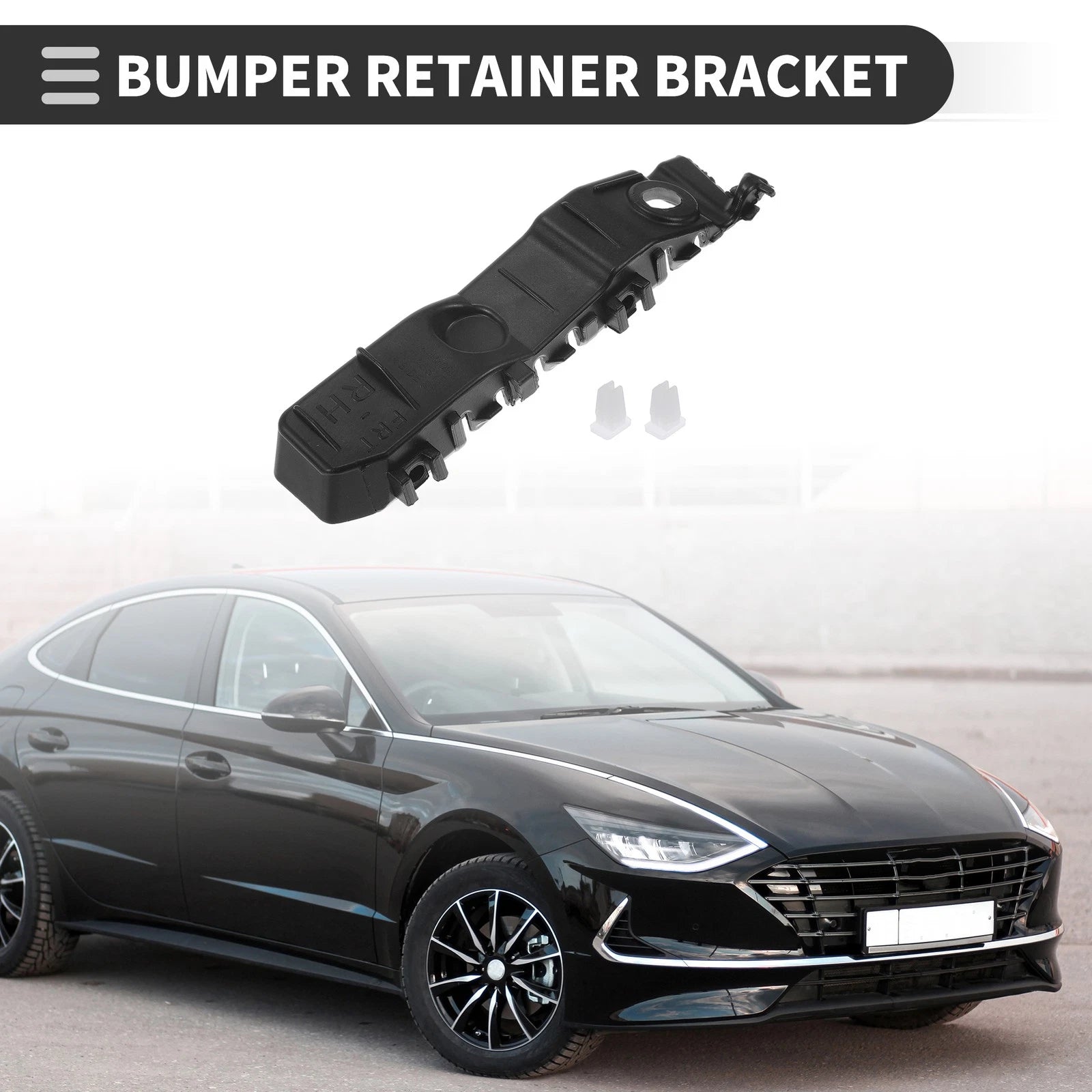 1pc Right Front Bumper Retainer Bracket No. 865141M000 for Kia Forte (2010–2013)