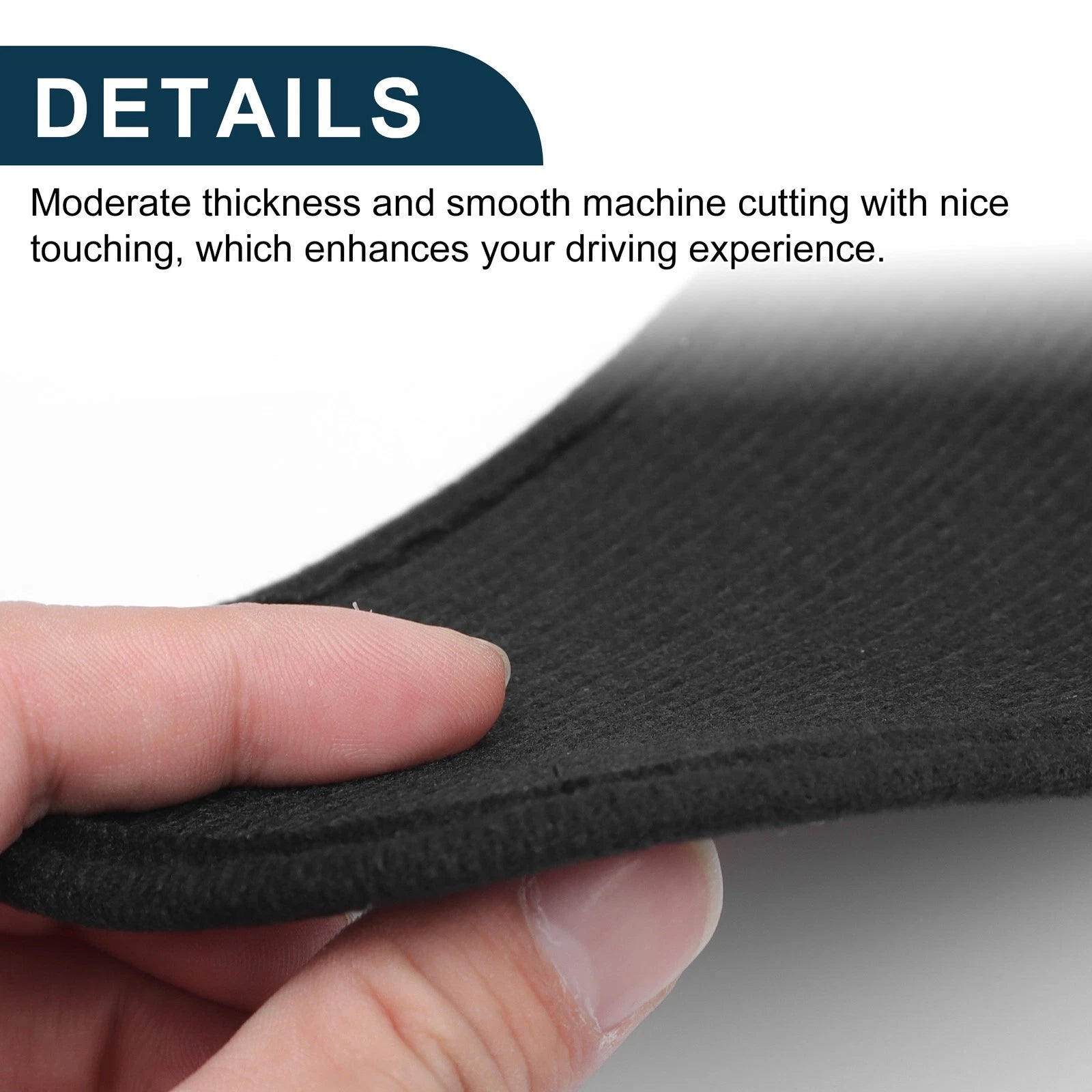 Set of 1 Car Door Leather Anti Kick Pad Sticker for BMW 3 Series (2009–2012)