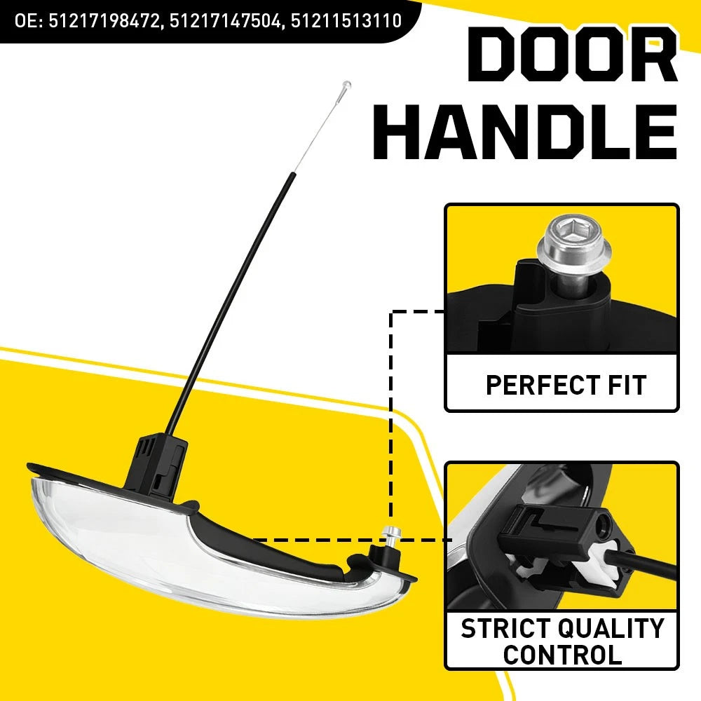 Right Front Outside Door Handle for Mini Cooper R50 R52 R55 R56 R57 R58 R59