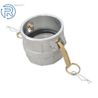 2PC 3" Aluminum Cam Lock Fitting for Hose Couplers