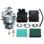 Carburetor Tune Up Kit with Air & Fuel Filters for Honda GCV135 GCV190 (N/A)
