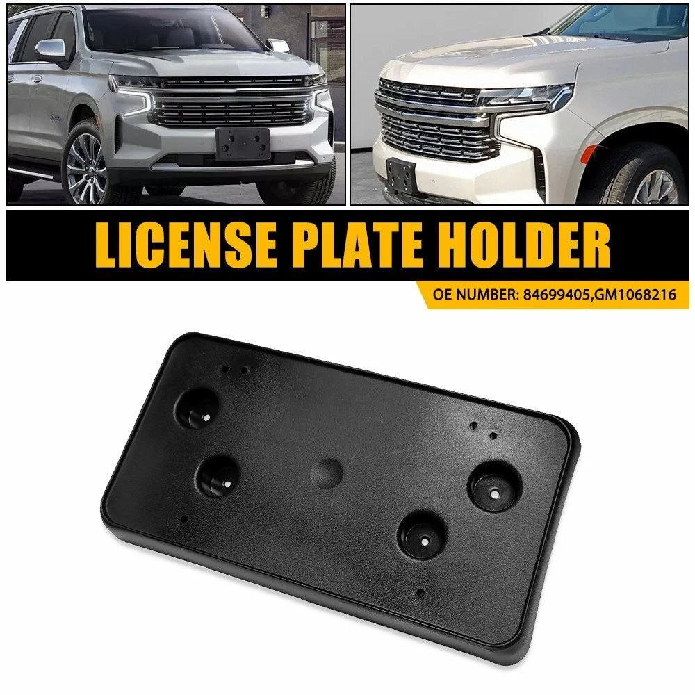 Front License Plate Tag Frame Bracket for Chevrolet Suburban (2021–2023)