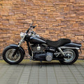 Black Rider Driver Passenger Seat for Harley Dyna Fat Bob Low Rider (2006-2017)
