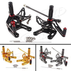 CNC Rearsets Footrest Rear Set Pegs for Kawasaki Ninja ZX10R (2011–2015)