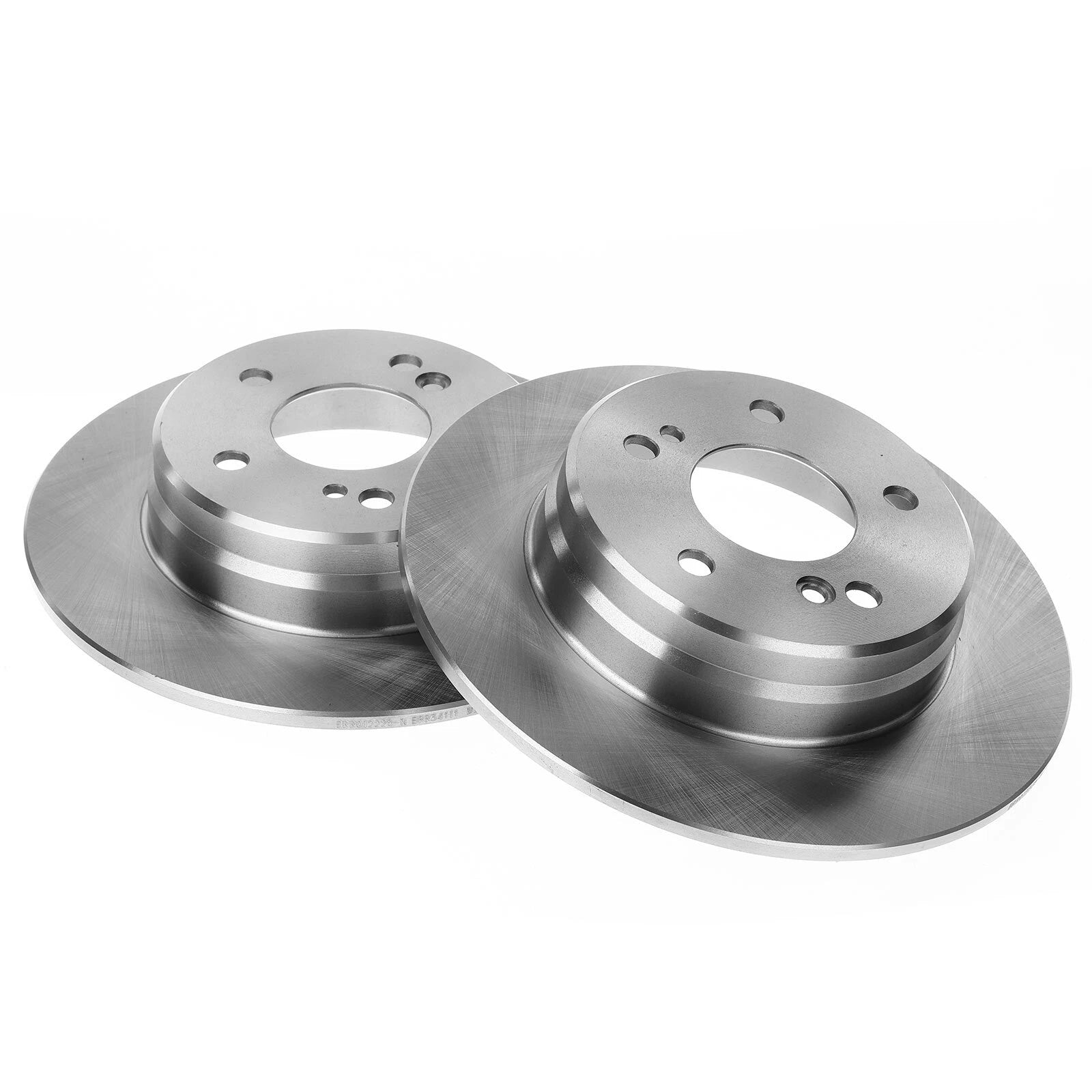 Rear Disc Brake Rotors & Ceramic Pads for Mercedes-Benz C240 (2001–2005)