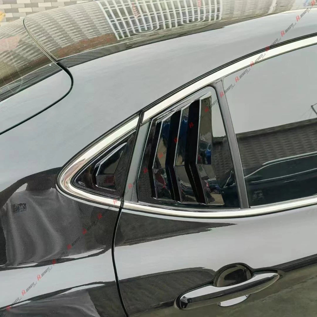Matte Black Rear Window Vent Louver Cover for Toyota Camry (2025+)