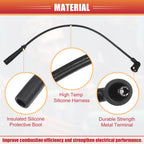 5 Pcs Spark Plug Wire Ignition Coil Cable No. 90919-21431 for Toyota 4Runner 