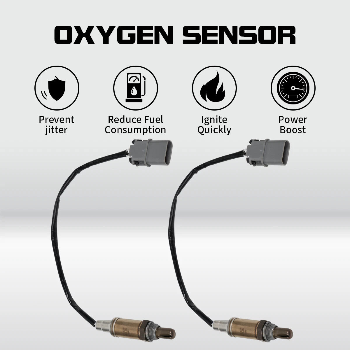 2pcs Oxygen Sensor O2 Upstream L+R for Nissan Frontier (1999–2003) 234-3089