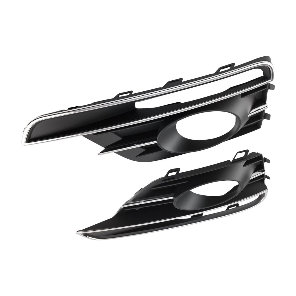 2X Front Bumper Fog Lamp Grille Cover for VW Beetle (2017-2019)