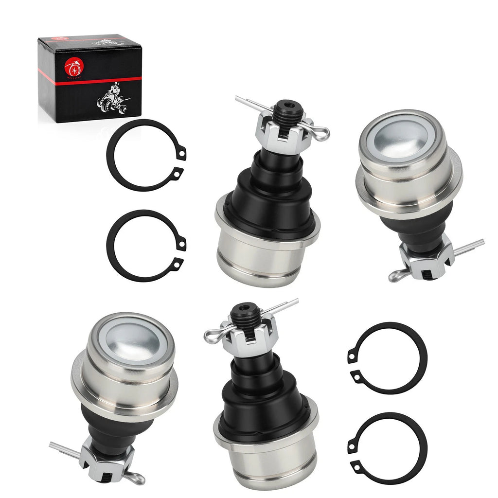 Set of 4 Upper & Lower Ball Joints for Honda Foreman Rubicon 500 (2001–2019)
