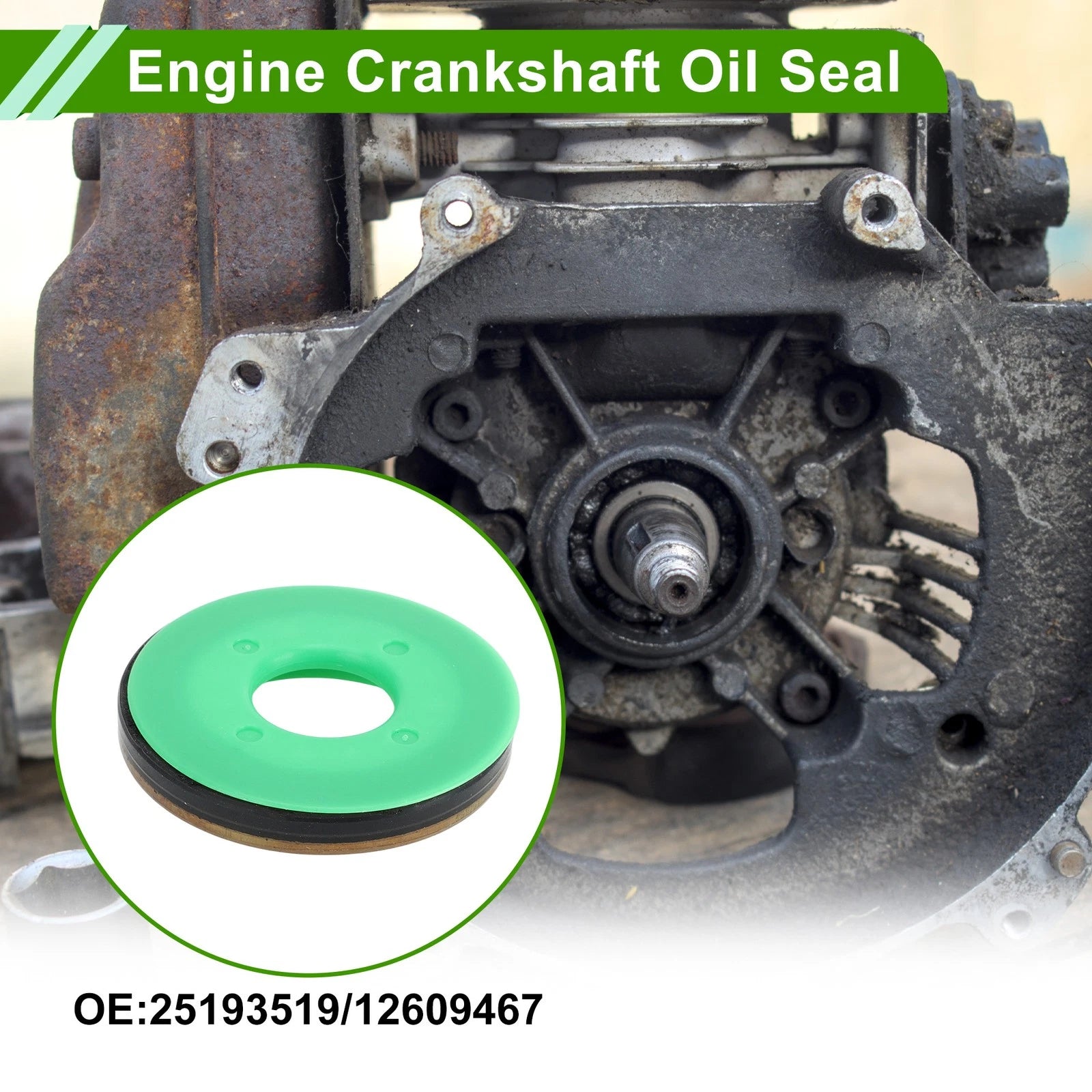 Crankshaft Oil Seal for Chevrolet Cruze Sonic Trax (2011–2019) No. 25193519/12609467