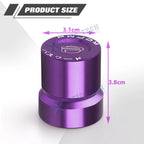 VTEC Solenoid Valve Cover Cap for Honda Civic (2000-2005) Purple