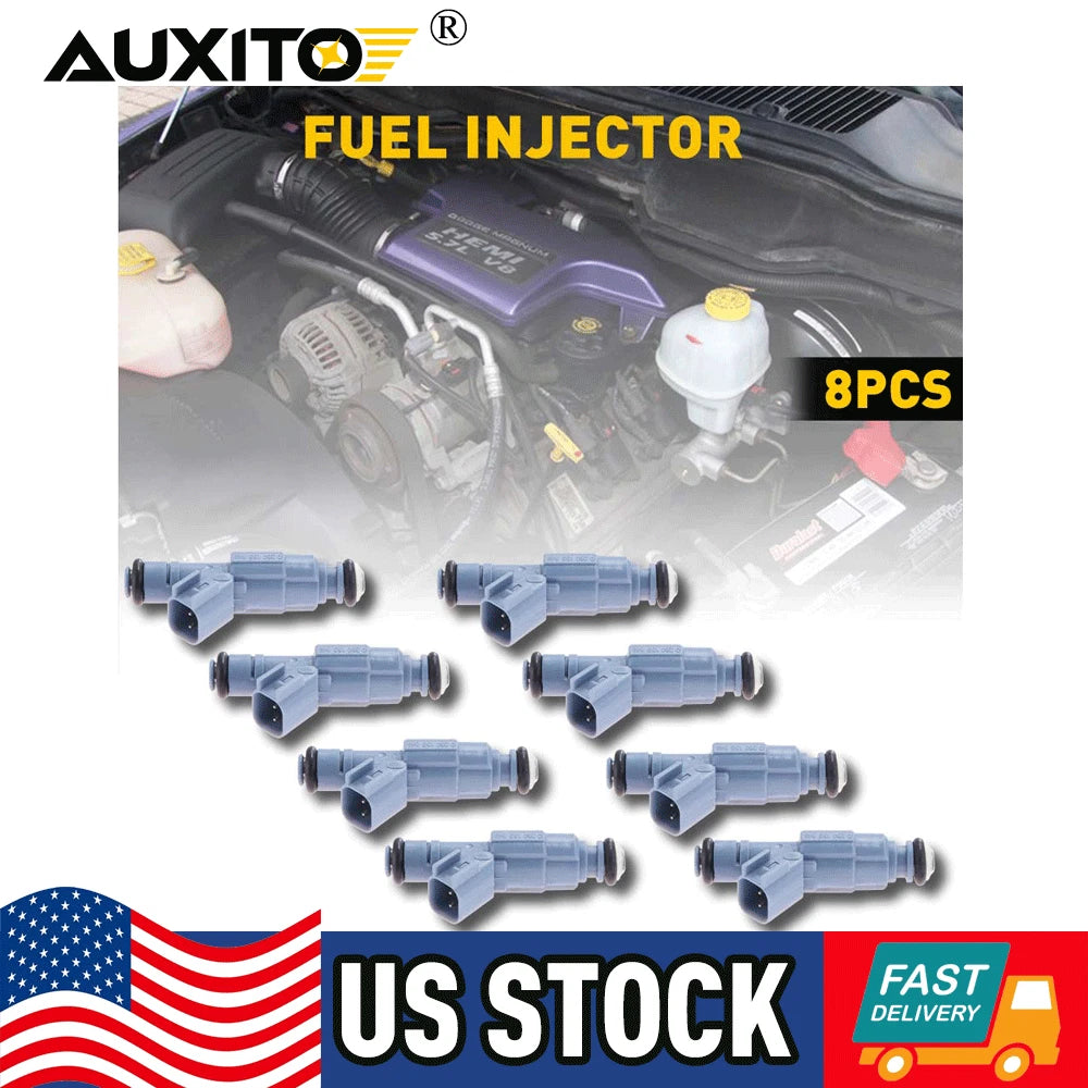 8X Upgrade Fuel Injectors for Dodge Ram 1500 (2002–2007)