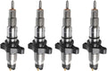 4X Fuel Injector 0445120212 5255184 for Cummins ISB3.9 ISB5.9 ISBE6.7 (2003–2021)