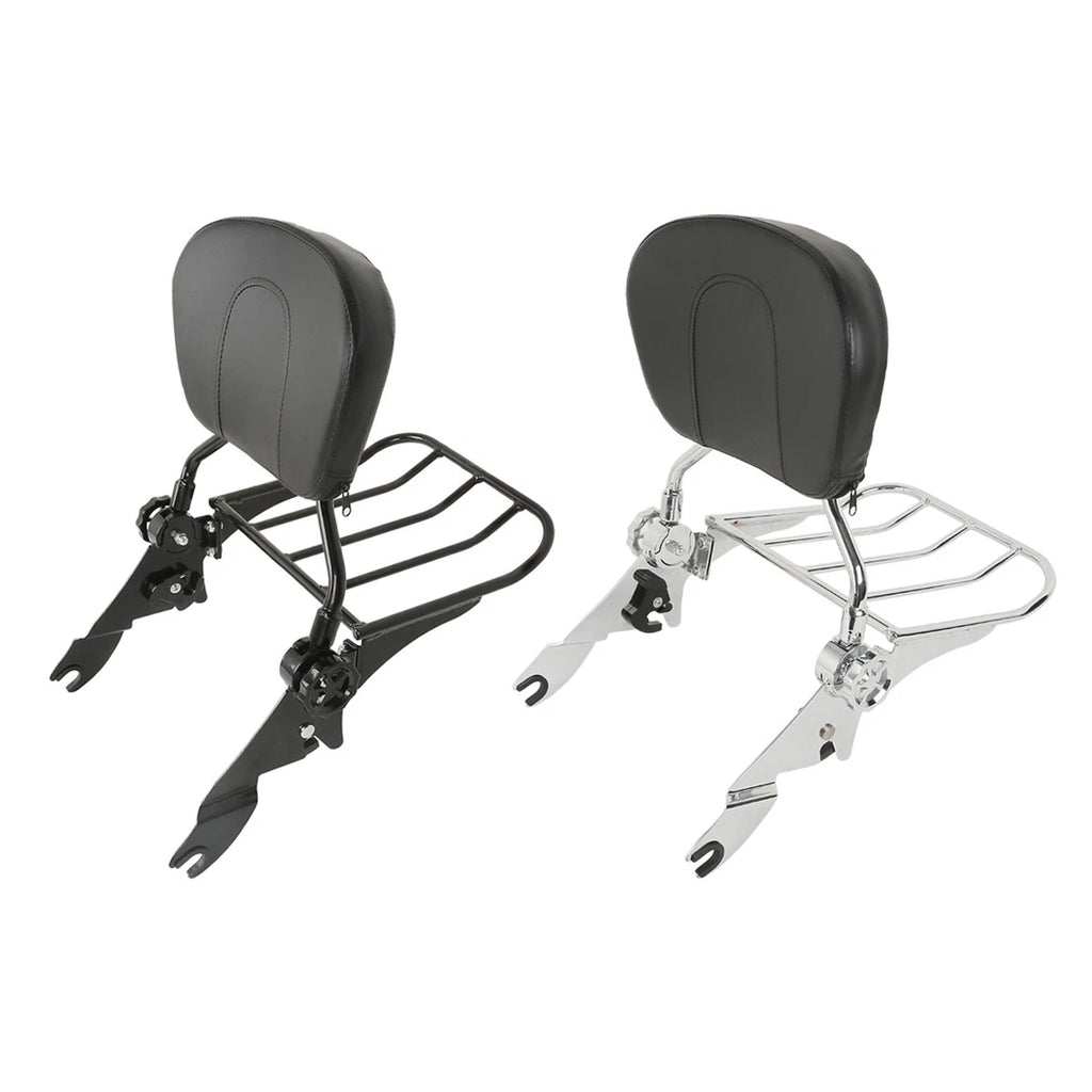 Detachable Luggage Rack Sissy Bar Backrest for Harley Road Glide (2009–2025)