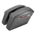 Hard Saddlebags for Harley Touring Street Road Glide (2014–2024) Charcoal Denim