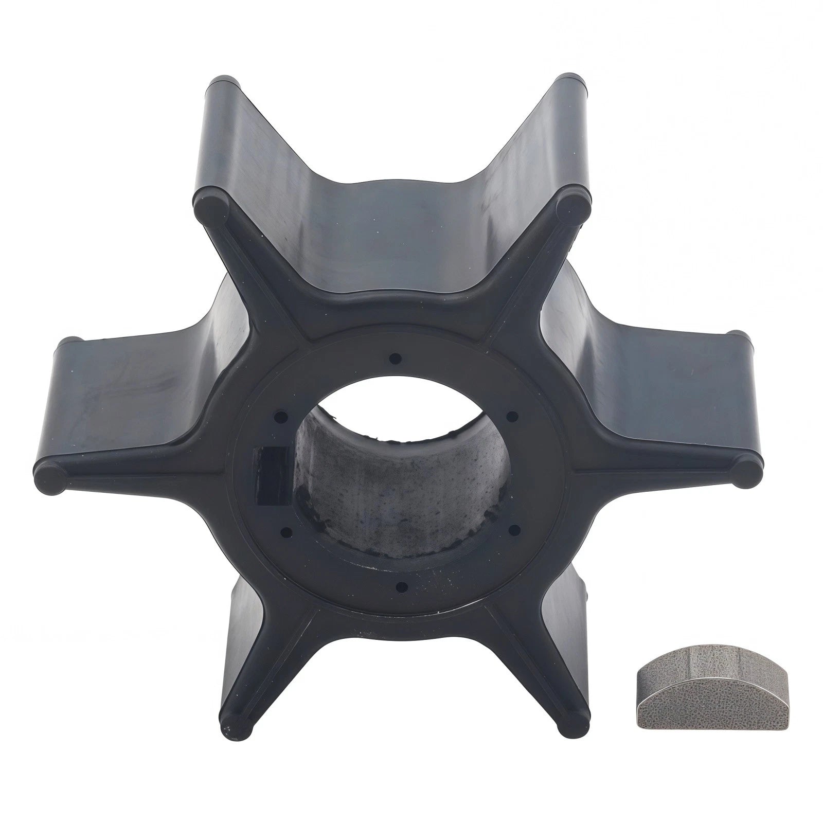 Water Pump Impeller & Key for Honda Outboard 20-30 HP (19210-ZV7-003)