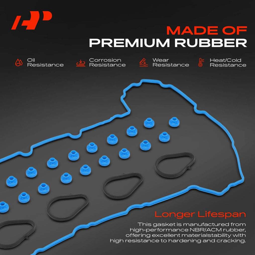 Engine Valve Cover Gasket Set for Chevy Colorado GMC Canyon (2015–2022)