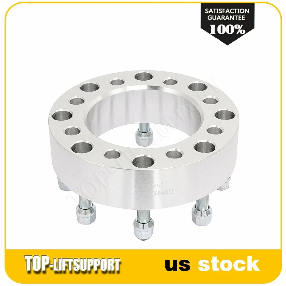 Set of 4 Wheel Adapters 8x165.1 to 8x180 for GMC Sierra 2500 HD