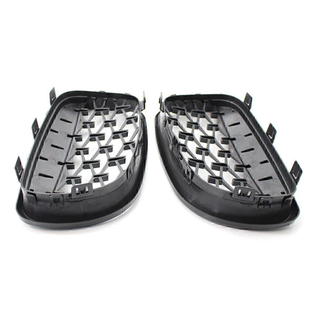 Gloss Black Front Grille for BMW E81 E82 E87 E88 1 Series (2008-2011)