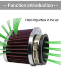 55mm Air Filter Pods for Motorcycle ATV Scooter - Red