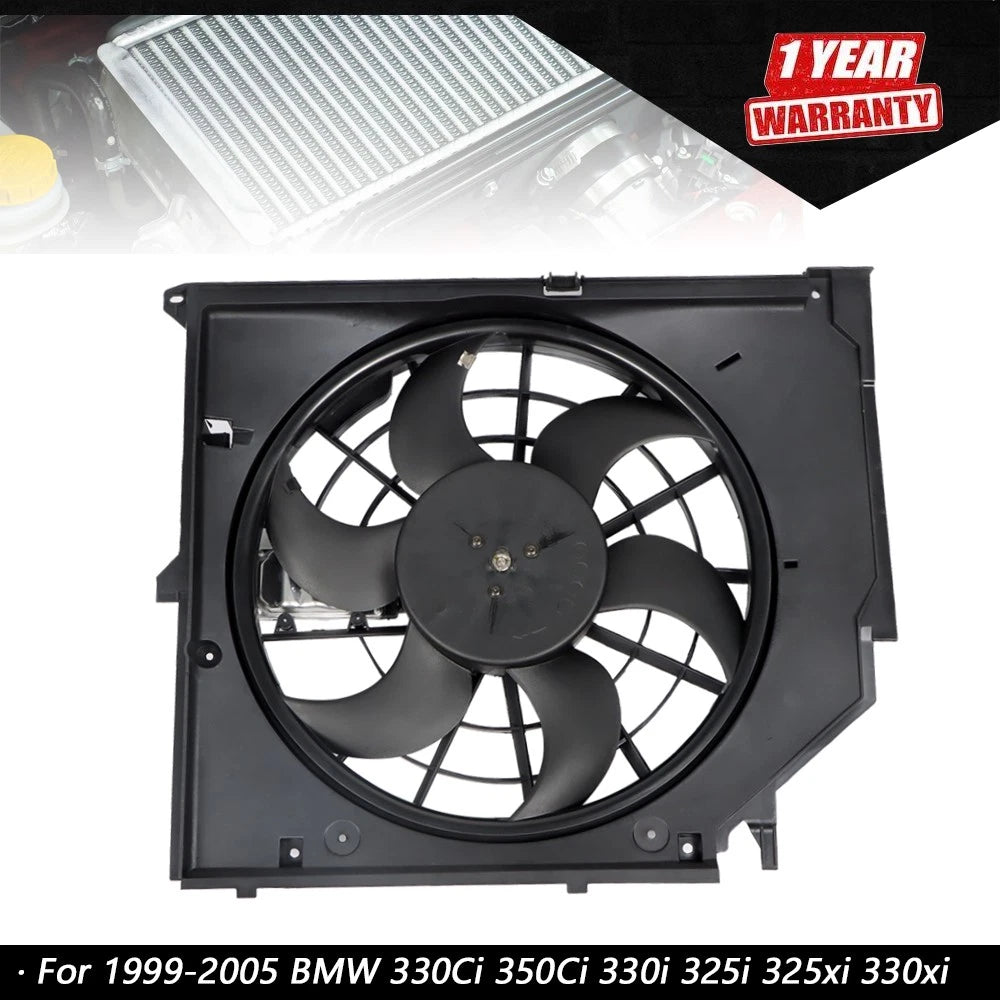 Radiator Cooling Fan Assembly for BMW E46 (2000–2001)