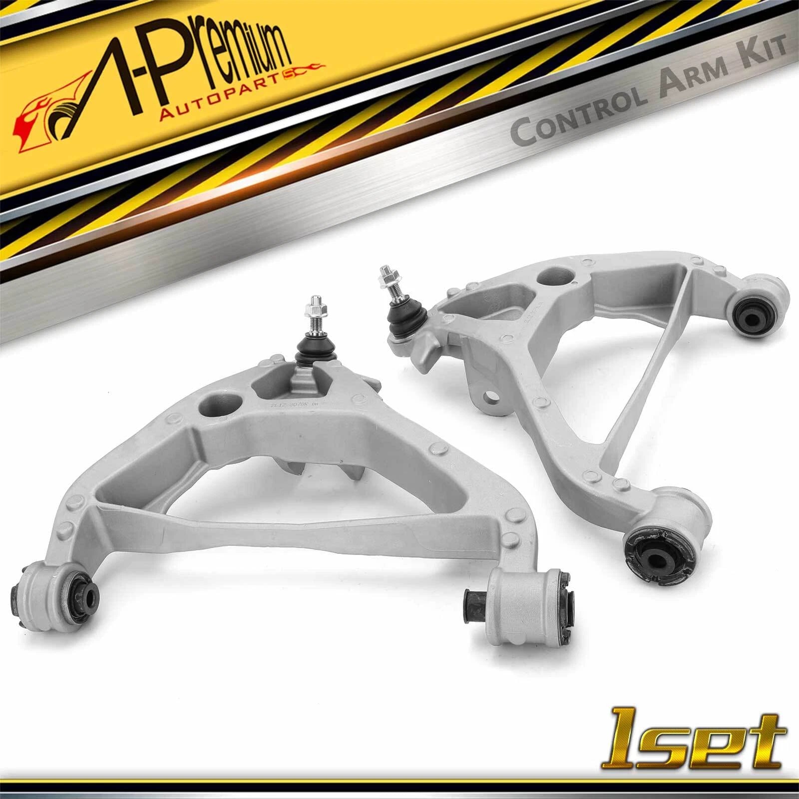 2X Front Lower Control Arm with Ball Joint for Ford Expedition 