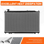 Aluminum Core Cooling Radiator for Nissan Maxima (2007–2008) DPI-13005
