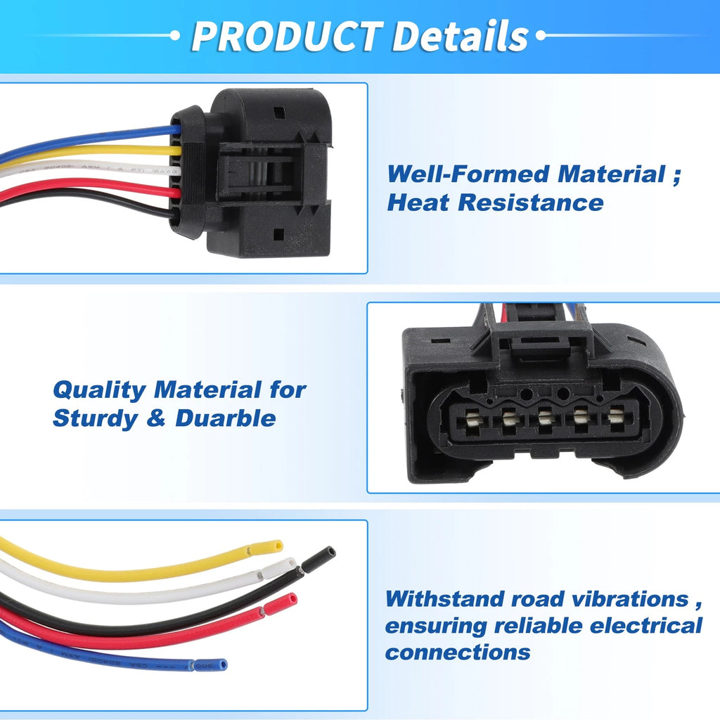 5 Wire Fuel Injector Wiring Harness for Dodge Challenger (2015–2023) 72182609365