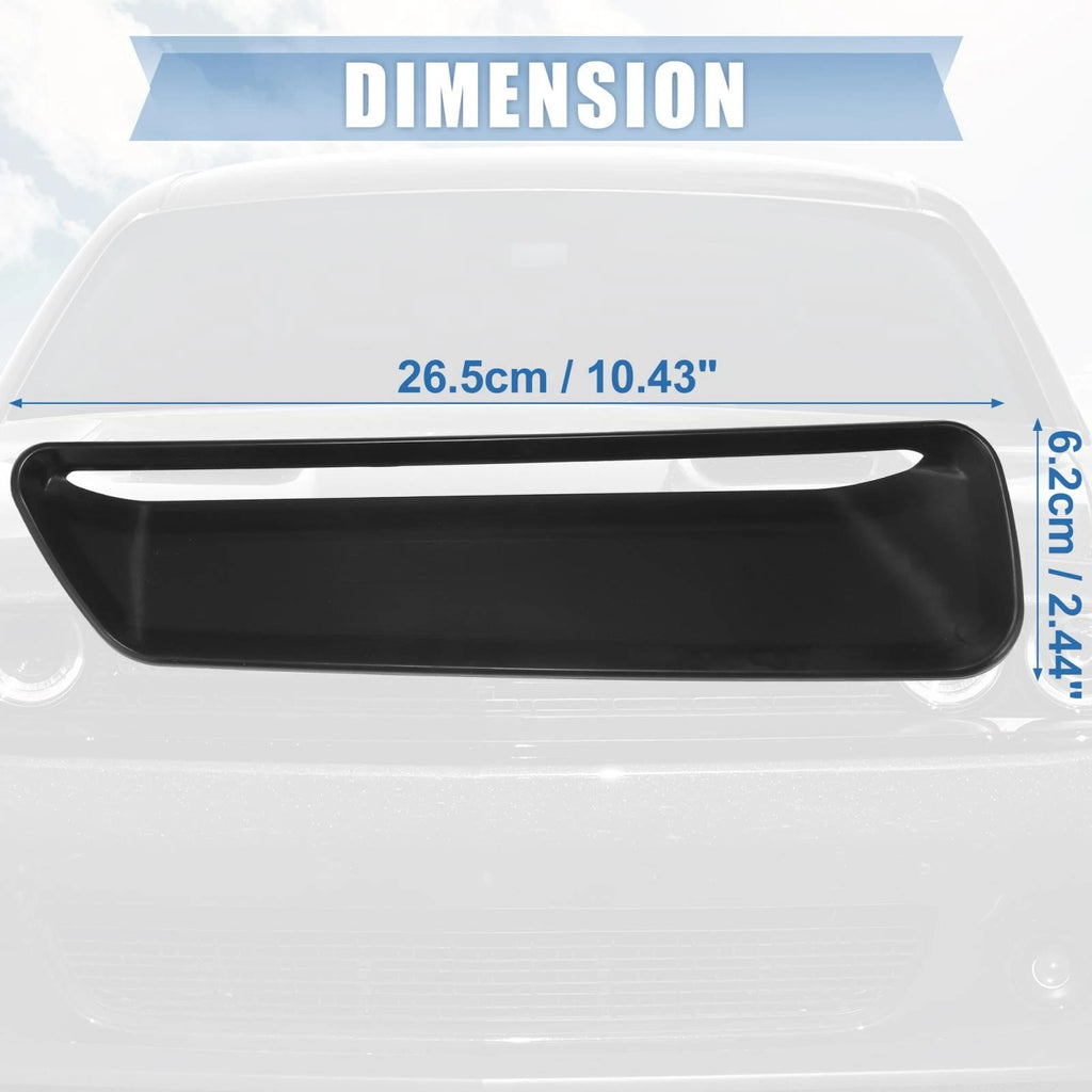 Pair Engine Hood Air Conditioner Outlet Cover Trim for Dodge Challenger (2015–2023) 724708431330