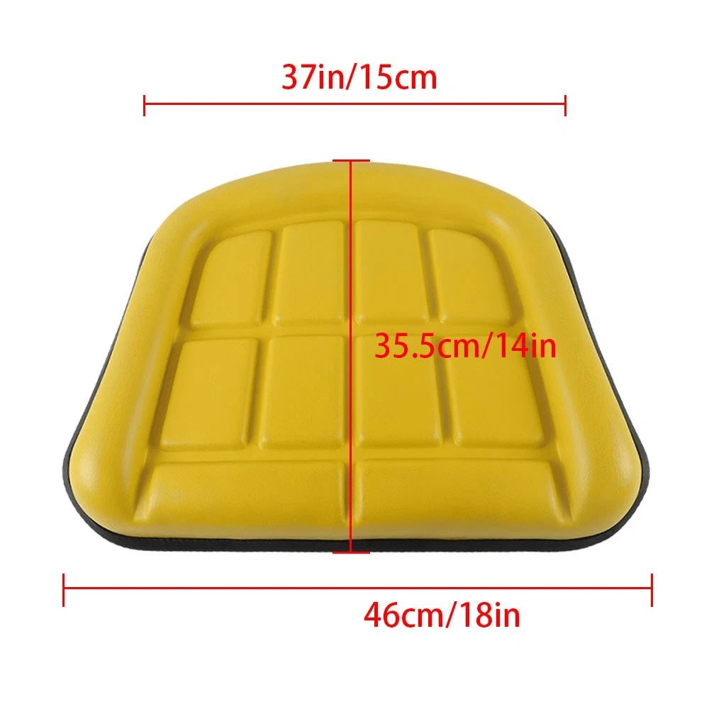 2Pcs Yellow Seat Cushion Set for John Deere 310 310A 310B 401