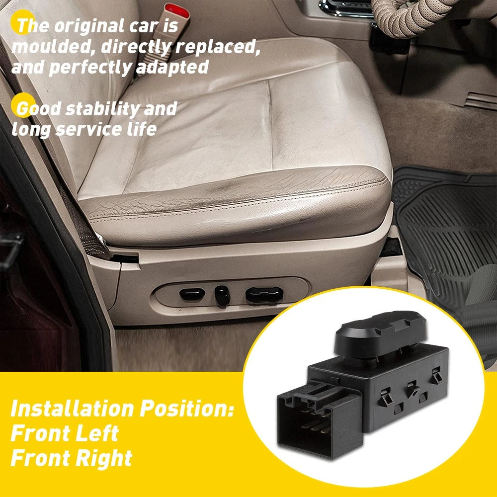 6 Way Power Seat Control Switch for Ford F150 (2004–2008) 5F9Z14A701AA EXV