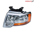 Halogen Headlight for Ford Expedition (2015–2017) Chrome Left Side