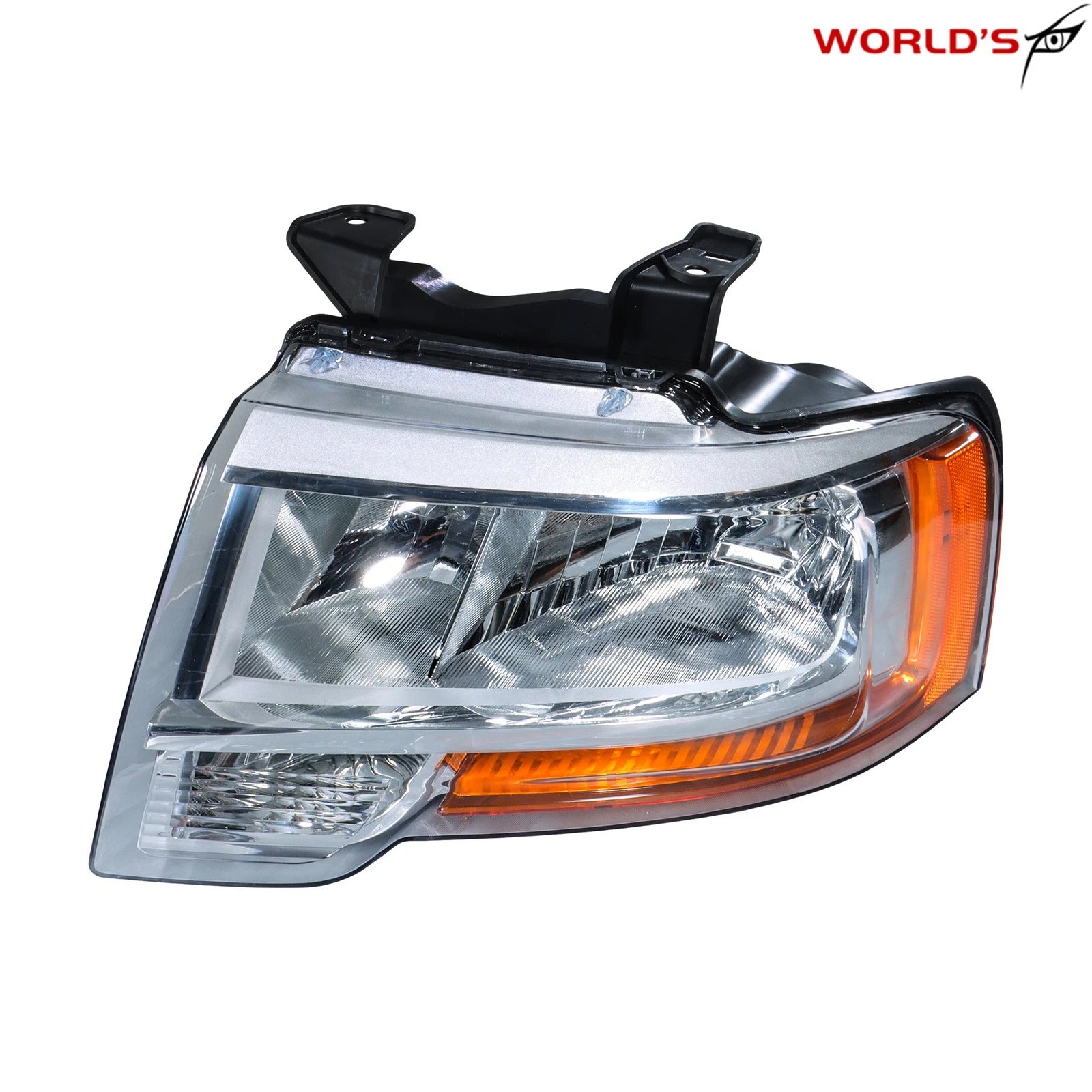 Halogen Headlight for Ford Expedition (2015–2017) Chrome Left Side