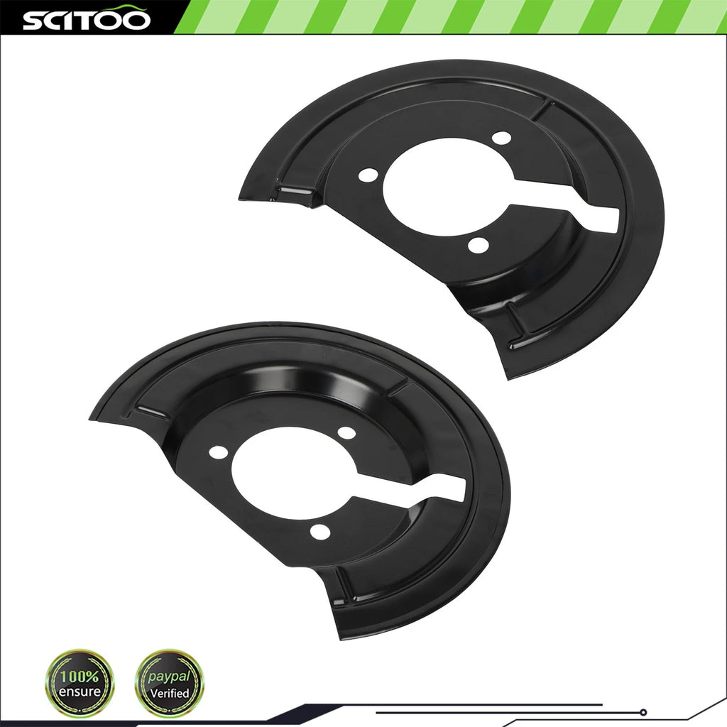 2Pcs Front Brake Dust Shields 924-684 for Dodge Ram 1500 Classic (2002–2019)
