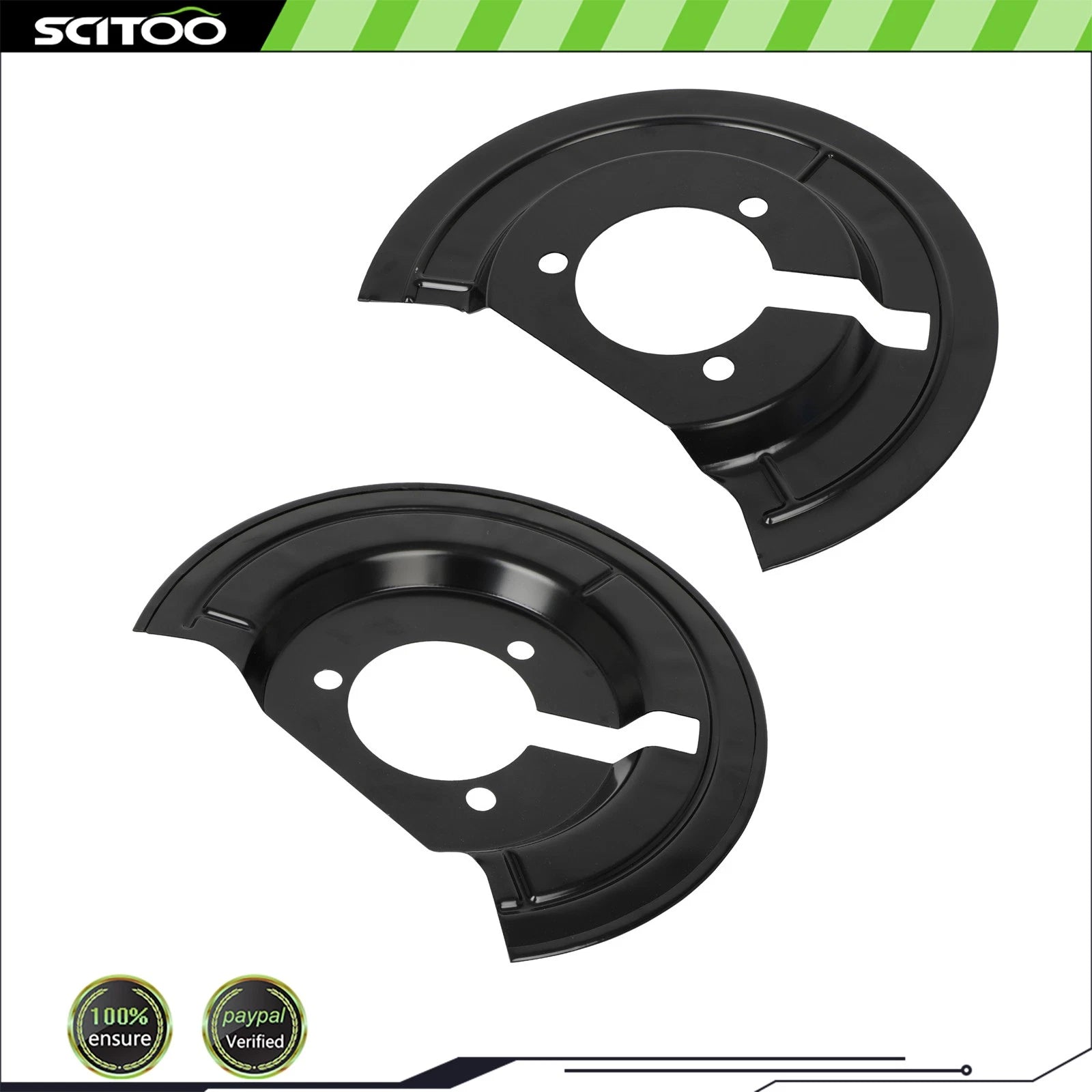 2Pcs Front Brake Dust Shields 924-684 for Dodge Ram 1500 Classic (2002–2019)