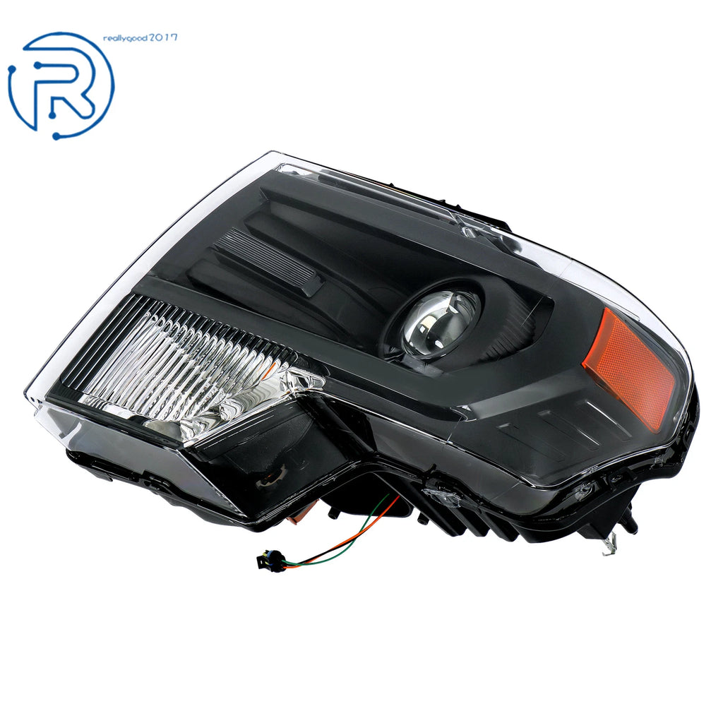 HID Projector Headlight Assembly for Ford F-150 (2013-2014) Black Trim