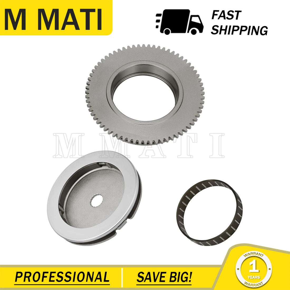 Starter Clutch Assy for Yamaha Zuma 50 (2002–2005, 2008–2011) 3XY-E5570-00-00