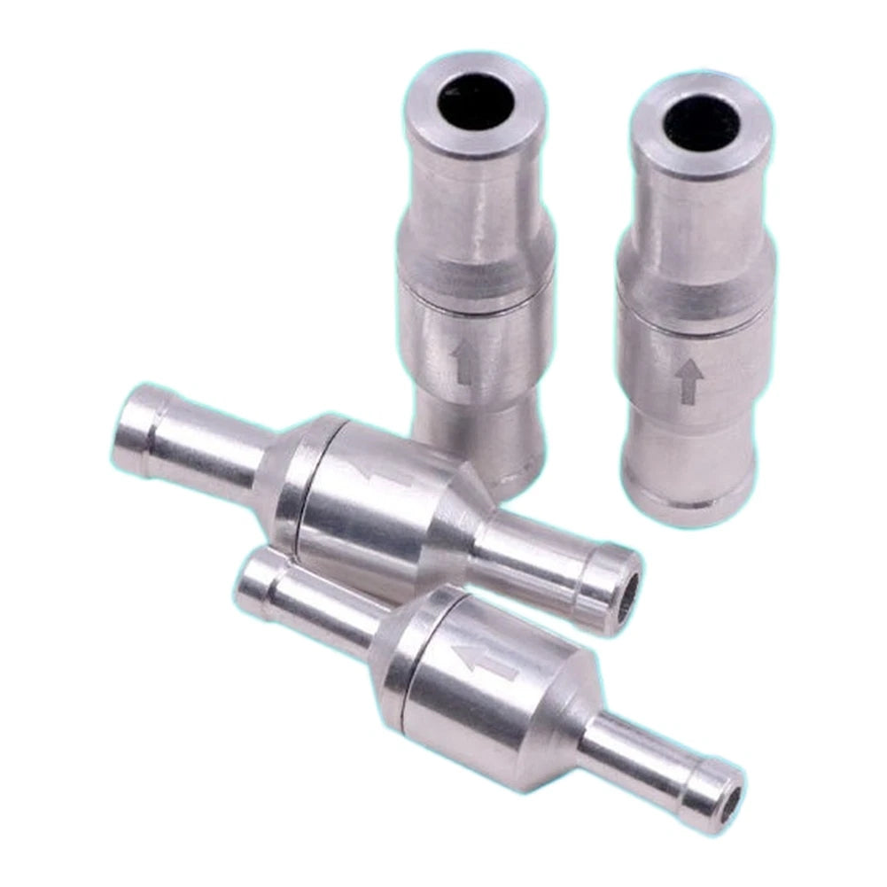 Aluminum Fuel Check Valve 6mm to 12mm for (0.2bar)