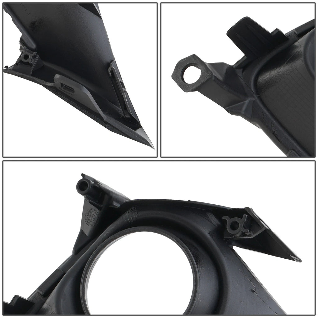 Fog Light Bezel for Toyota Corolla (2019–2022) - Driver Left, Smooth Black