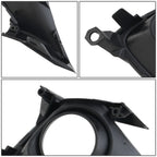 Fog Light Bezel for Toyota Corolla (2019–2022) - Driver Left, Smooth Black