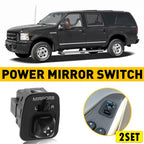 Set of 2 Power Mirror Switch for Ford F150 F250 F350 F450 F550 (1999–2005)