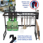 Stainless Steel Dish Rack with Cutlery Holder for Kitchen (2023)