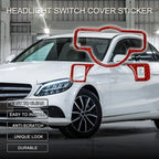 Headlight Switch Covers Sticker for Mercedes-Benz A B C E G Class CLA (Type-C)