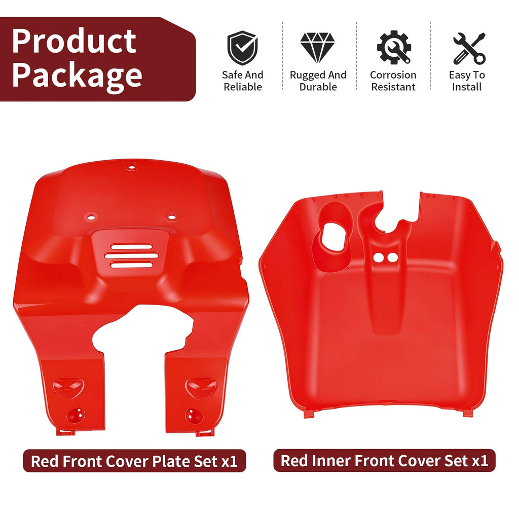 Front & Inner Cover Set of 2 for Honda Ruckus 50 (2003–2024)